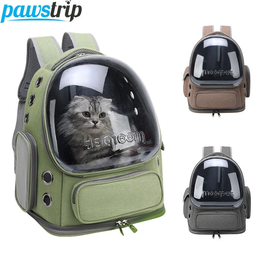 Pawstrip Breathable Cat Carrier Backpack