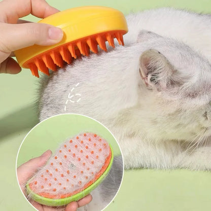 Cat Steam Brush Dog Massage Comb 3 in 1 Electric Spray Brush Pet Hair Removal Combs for Dogs Grooming Brush Supplies