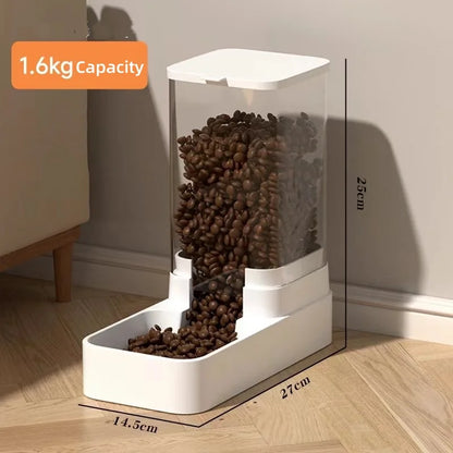 Automatic Gravity Pet Feeder & Water Dispenser