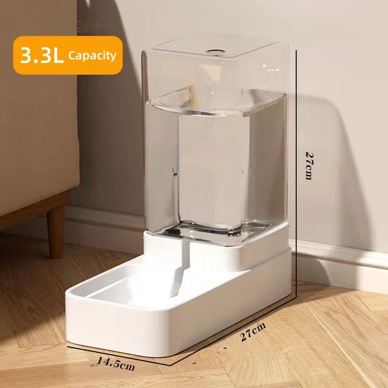 Automatic Gravity Pet Feeder & Water Dispenser